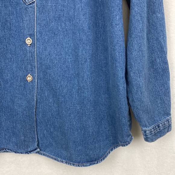 Newton Trading Co. Authentic Casual Wear Denim Tunic sz Large - Picture 6 of 11